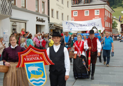 Mešani zbor Mavrica na festivalu Alta Pusteria